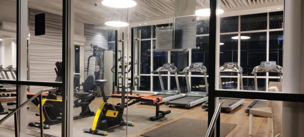 Fitness centrum a/nebo fitness zařízení v ubytování Nirvana Paraiso