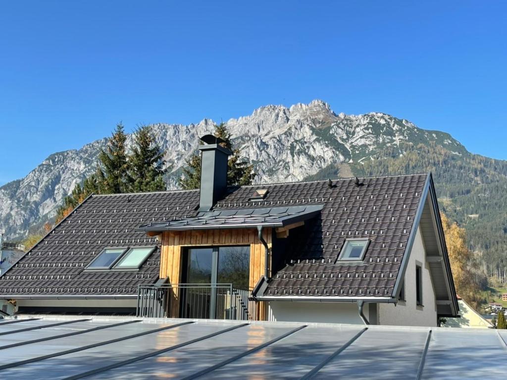 Nespecifikovaný výhled na hory nebo výhled na hory při pohledu z apartmánu