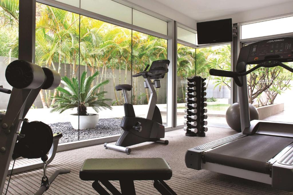 Fitness centrum a/nebo fitness zařízení v ubytování Adina Apartment Hotel Perth