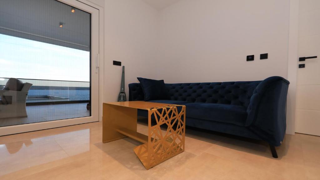 Posezení v ubytování AdAstra Apartments