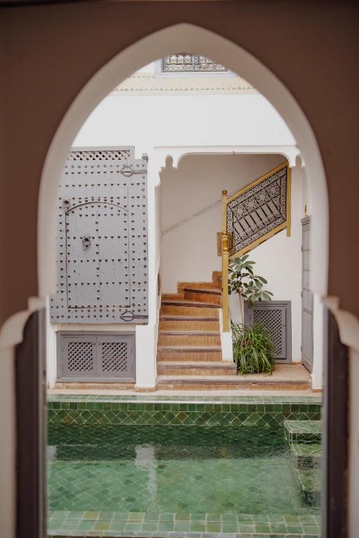 Bazén v ubytování Outsite Marrakesh nebo v jeho okolí