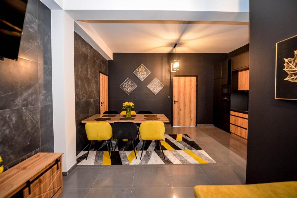 Posezení v ubytování "CZARNA TURNIA"-Apartamenty