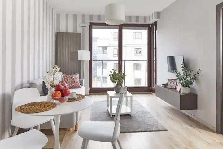 Posedenie v ubytovaní P&O Serviced Apartments Siedmiogrodzka III