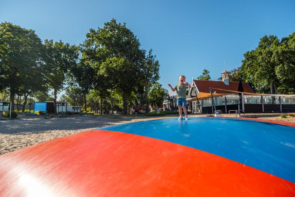 Bazén v ubytování EuroParcs Bad Hoophuizen nebo v jeho okolí