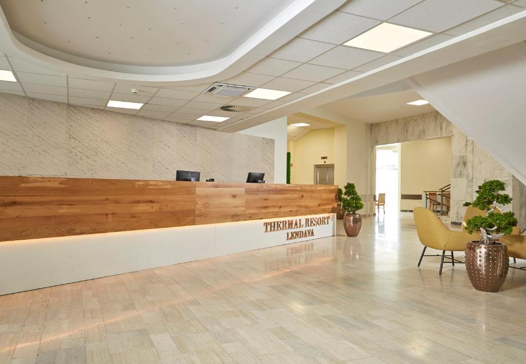 Vstupní hala nebo recepce v ubytování Thermal Resort Hotel Lendava