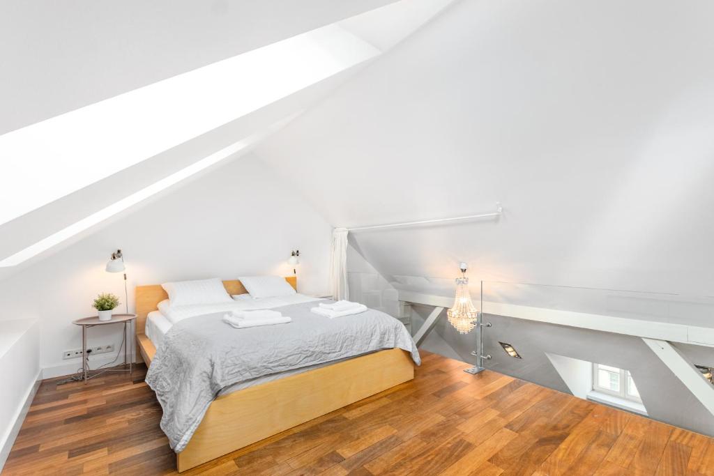Posteľ alebo postele v izbe v ubytovaní Freta 41/43 by Homeprime