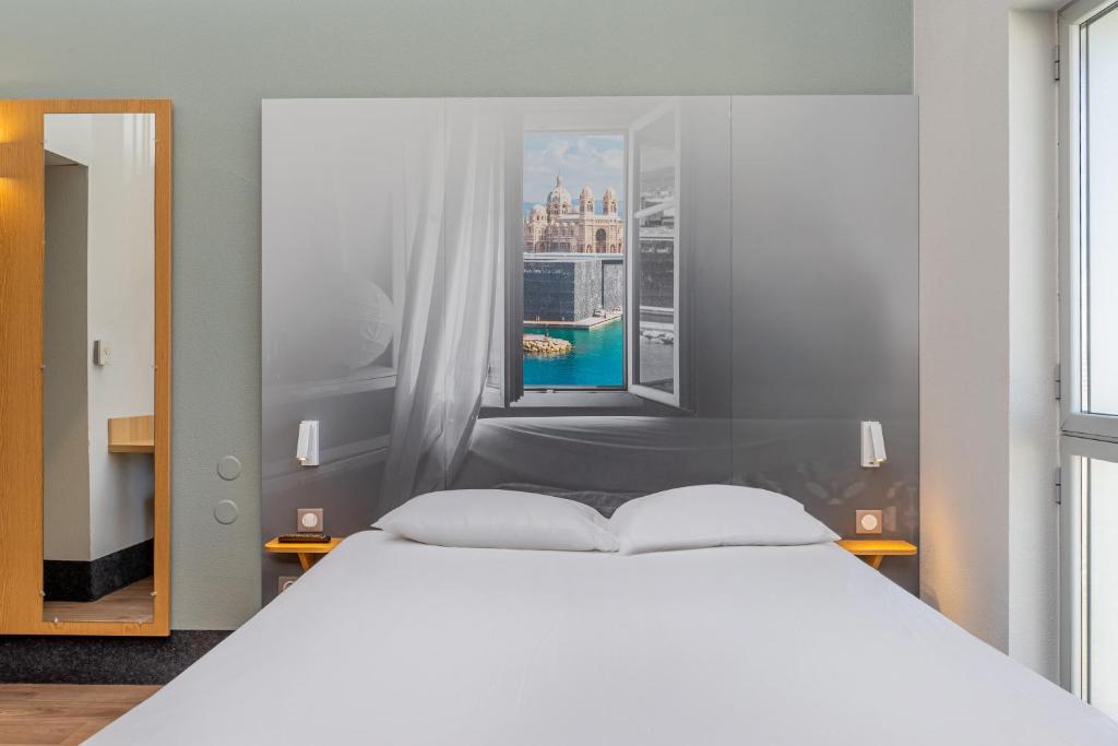 B&B HOTEL Marseille Euromed - Resim 19