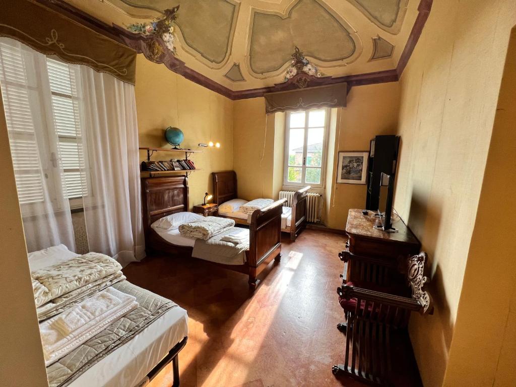 Postel nebo postele na pokoji v ubytování Bresbot B&B
