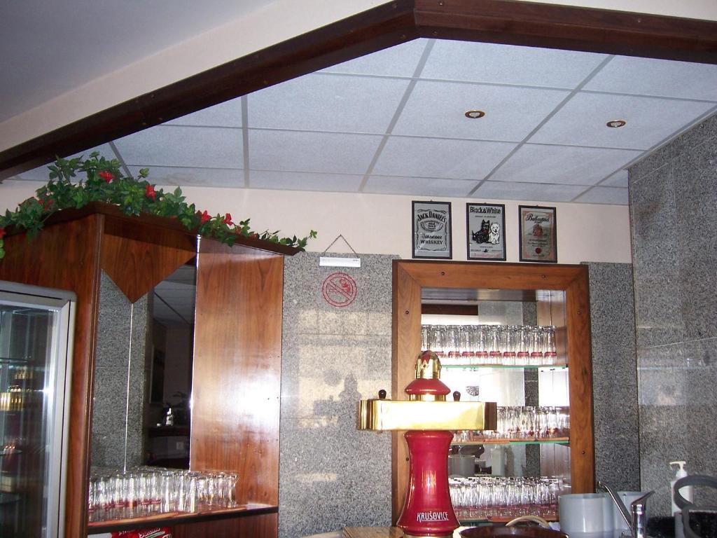 Lounge nebo bar v ubytování Hotel Prom