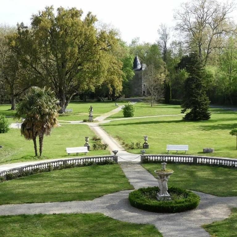 Chateau de Mornay - Chambre Double Avec Vue Sur Le Jardin