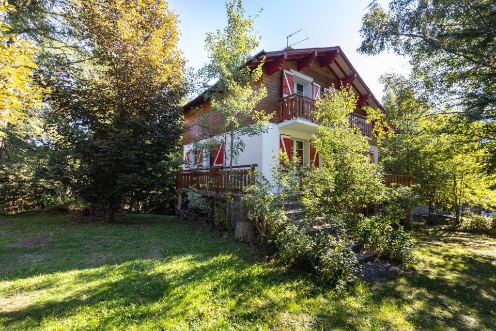 Zahrada ubytování Chalet des Melezes