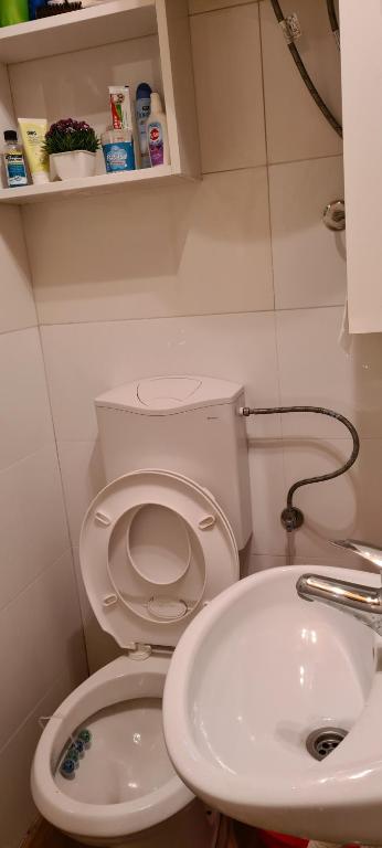 Koupelna v ubytování Ovcar banja