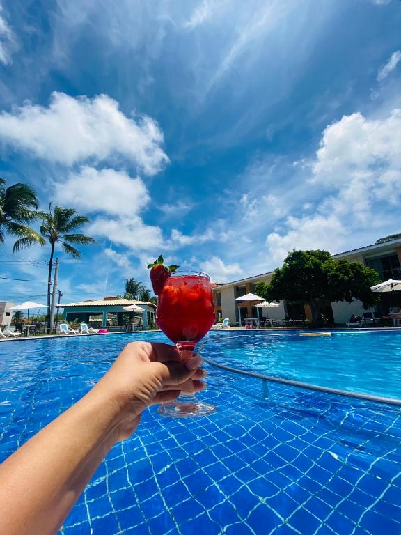 Bazén v ubytování Porto Mar Hotel nebo v jeho okolí