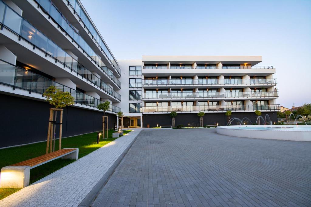 Budova, v ktorej sa apartmán nachádza