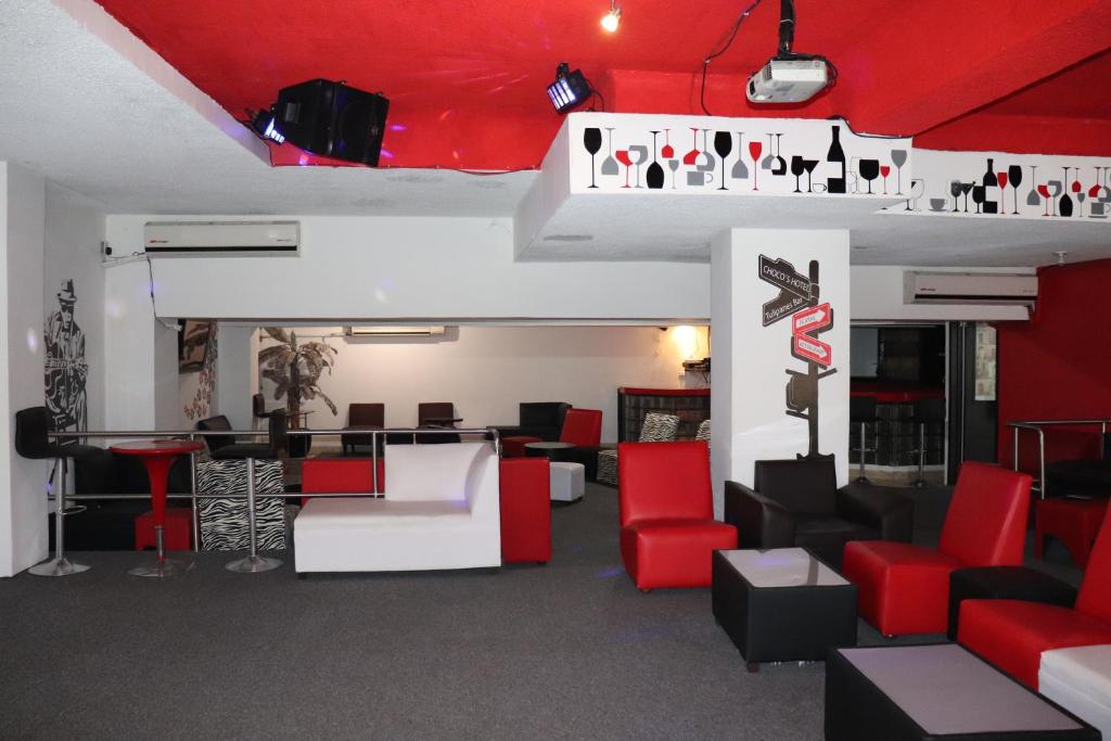 Posezení v ubytování Choco's Hotel