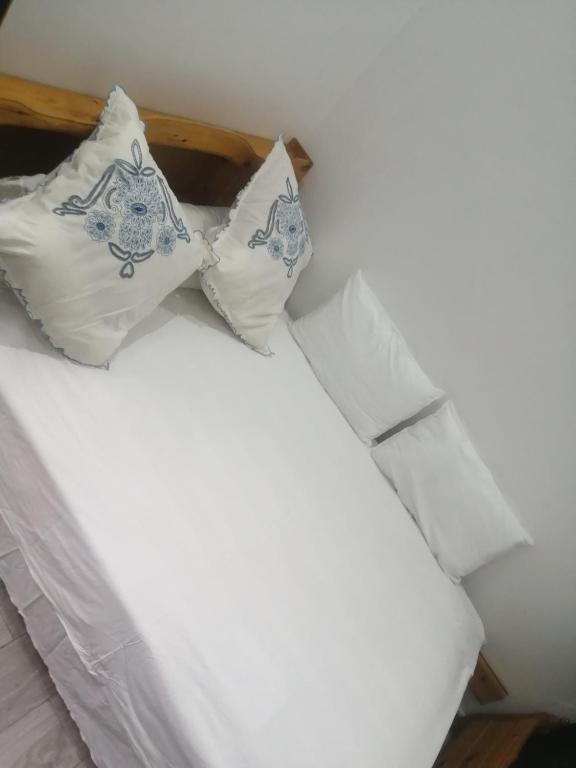 Postel nebo postele na pokoji v ubytování Bab aissi home
