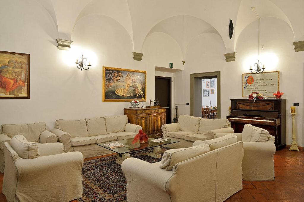 Posezení v ubytování Hotel Vasari