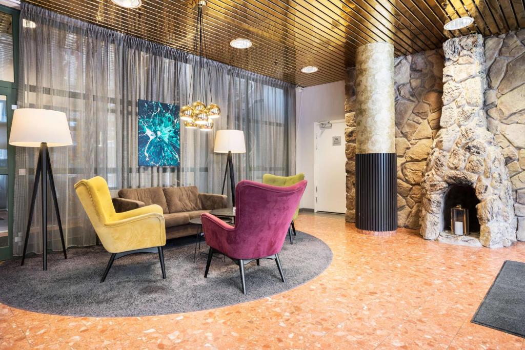 Posezení v ubytování Best Western Hotel Svava