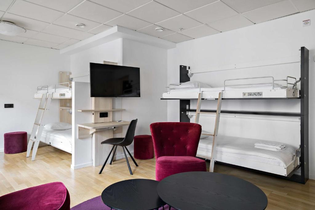 Postel nebo postele na pokoji v ubytování Best Western Hotel Svava
