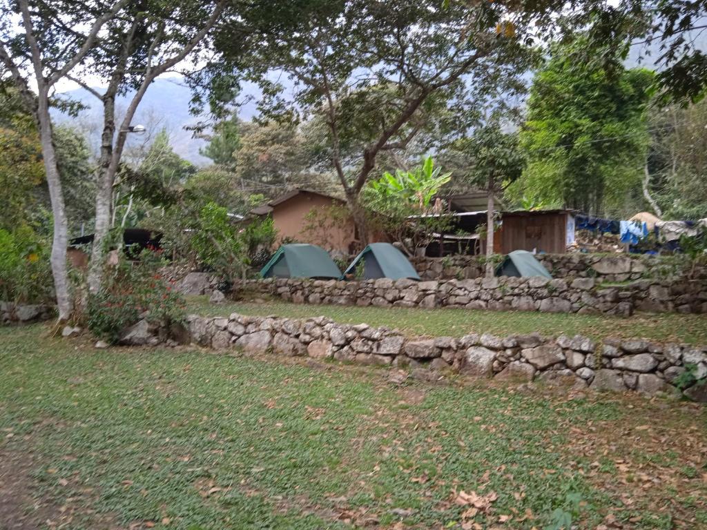 Zahrada ubytování Lia B&B Lucmabamba