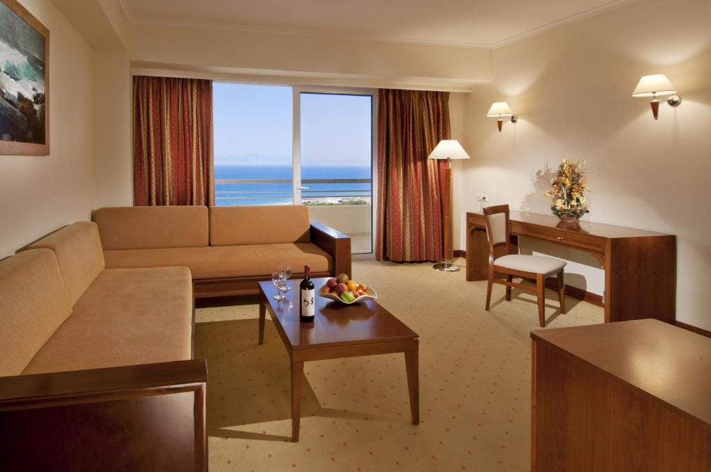 Posezení v ubytování Kipriotis Panorama Hotel & Suites