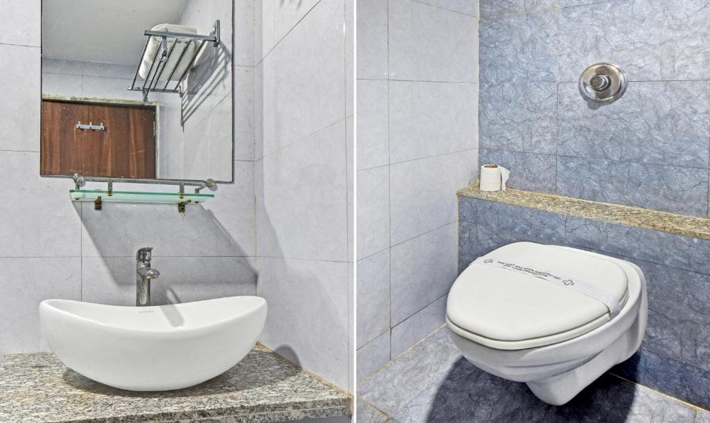 Koupelna v ubytování Hotel Luxura, Ahmedabad