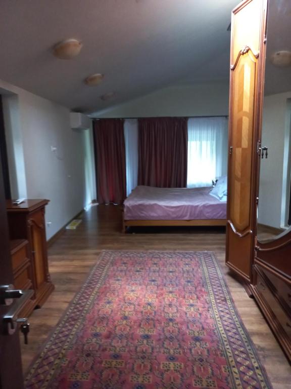 Postel nebo postele na pokoji v ubytování Conacul cu Nuci