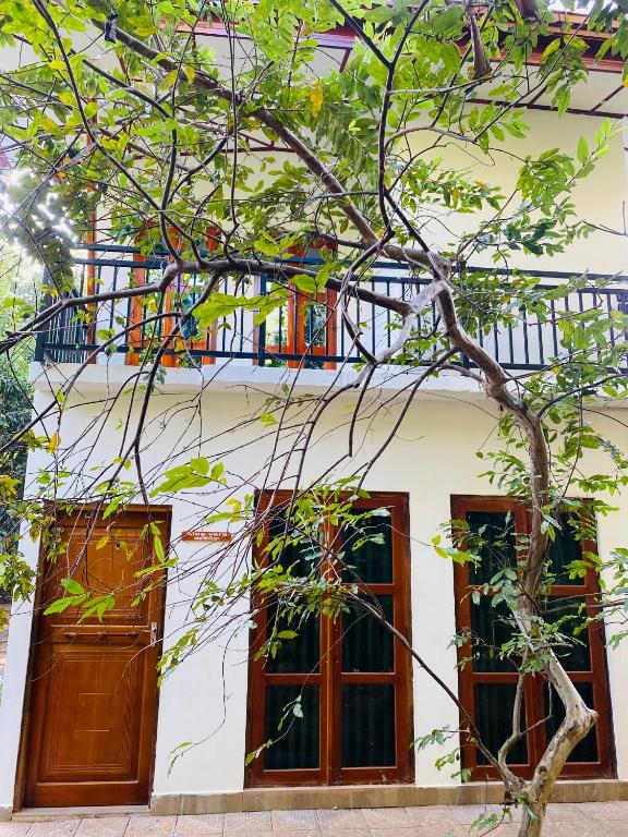 Balkón nebo terasa v ubytování Ritigala Hideaway