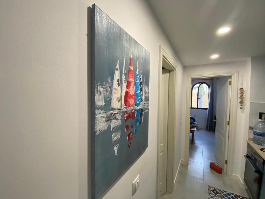 A kitchen or kitchenette at La Casa di Julia