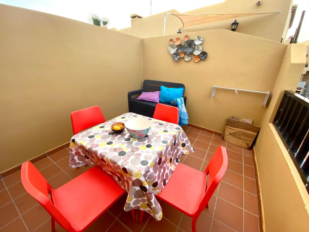 A seating area at La Casa di Julia