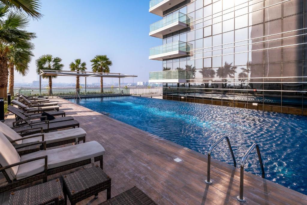 Fotografie z fotogalerie ubytování Immaculate 1BR apartment at Carson C v Dubaji