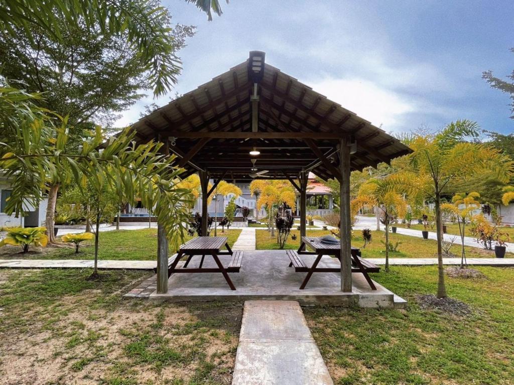 Zahrada ubytování Pangkor Nature View House