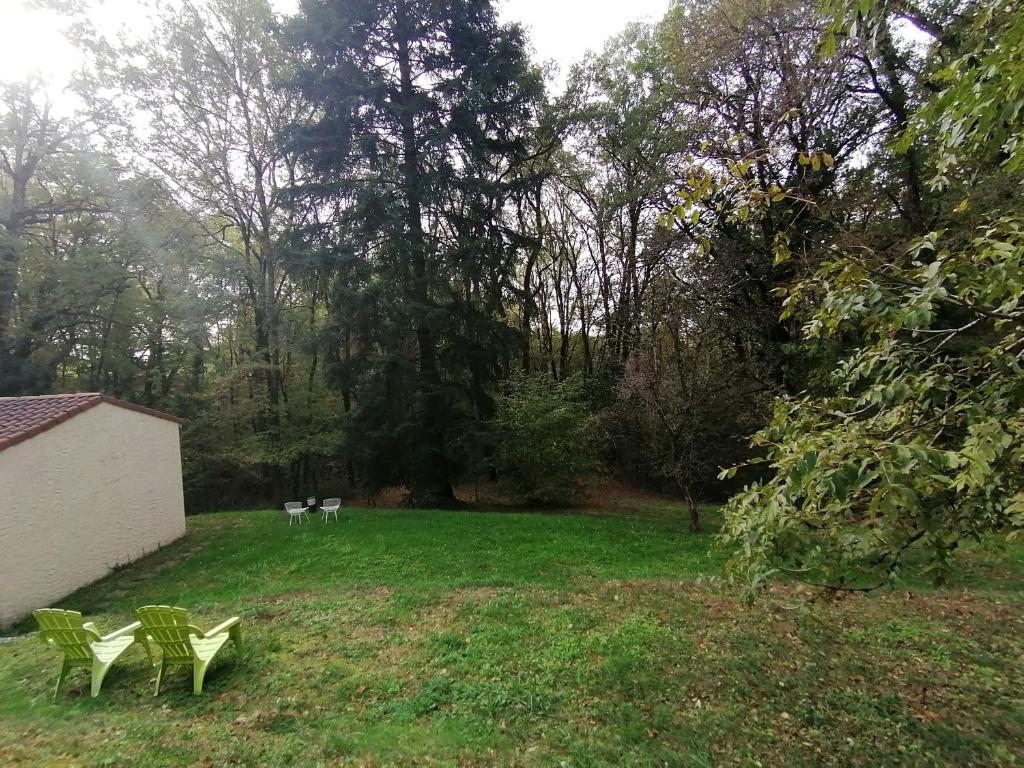 Zahrada ubytování Auberge du botaniste
