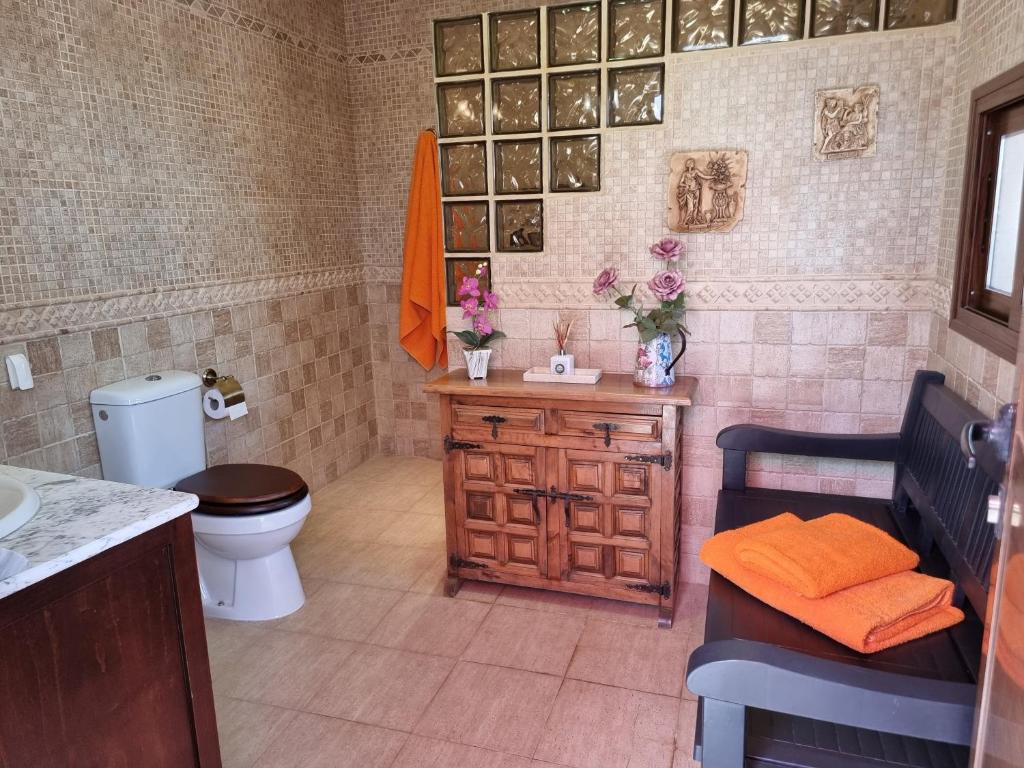 Kúpeľňa v ubytovaní LA FUENTE ROMANA