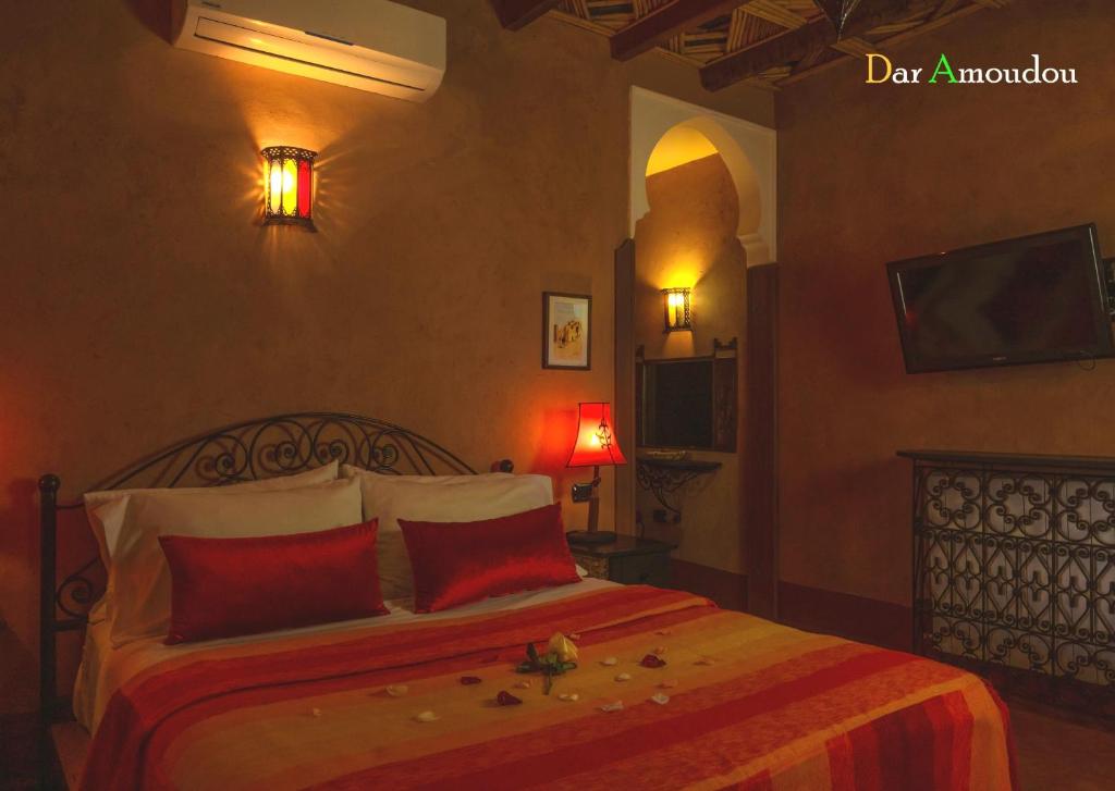 Dar Amoudou - Chambre Double Avec Vue Sur Montagne