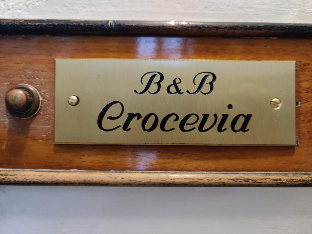 Certifikát, ocenenie alebo iný dokument vystavený v ubytovaní B&B Crocevia