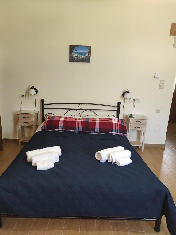 Posteľ alebo postele v izbe v ubytovaní Castello casa
