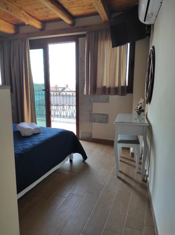 Posteľ alebo postele v izbe v ubytovaní Castello casa