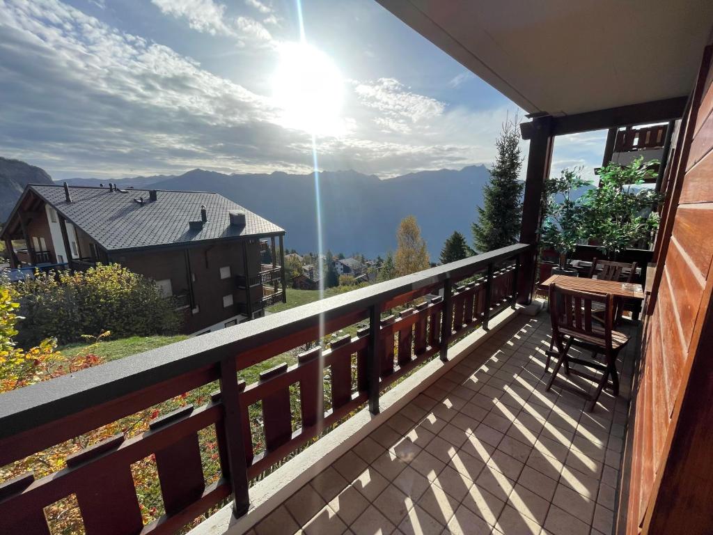Nespecifikovaný výhled na hory nebo výhled na hory při pohledu z apartmánu