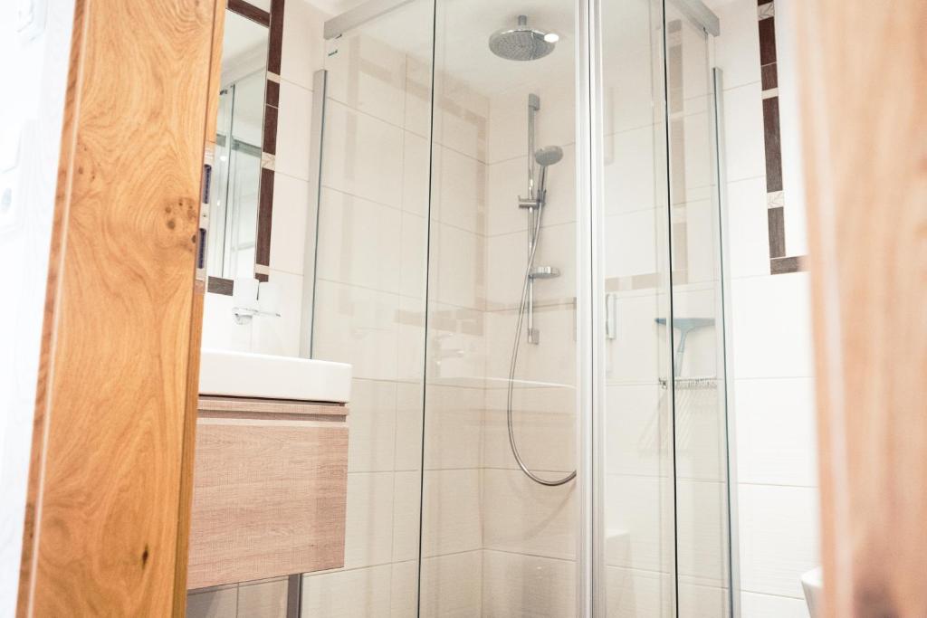 A bathroom at Haus Scheuerer