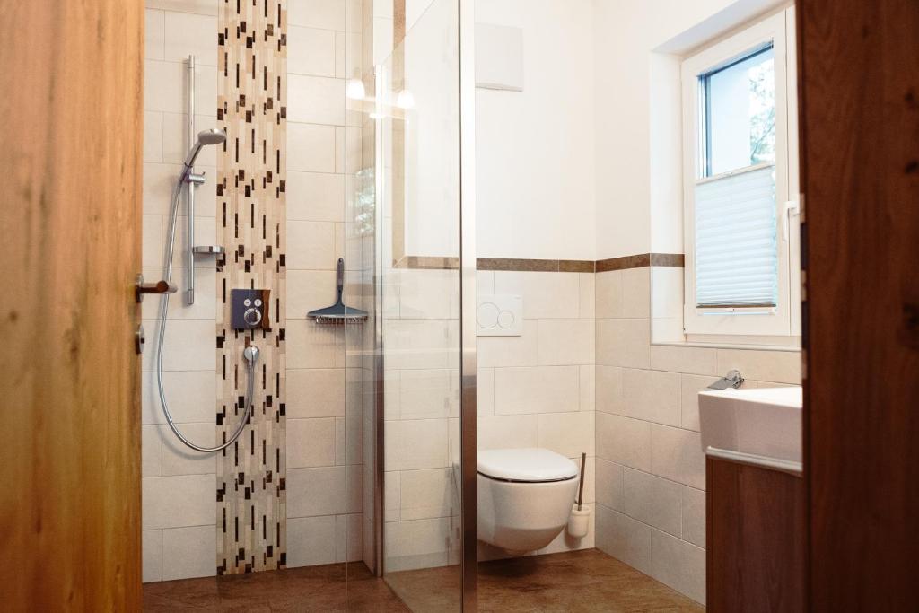 A bathroom at Haus Scheuerer