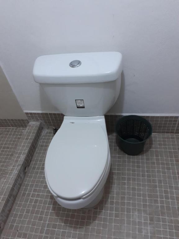 Koupelna v ubytování Cabaña Tu´ur