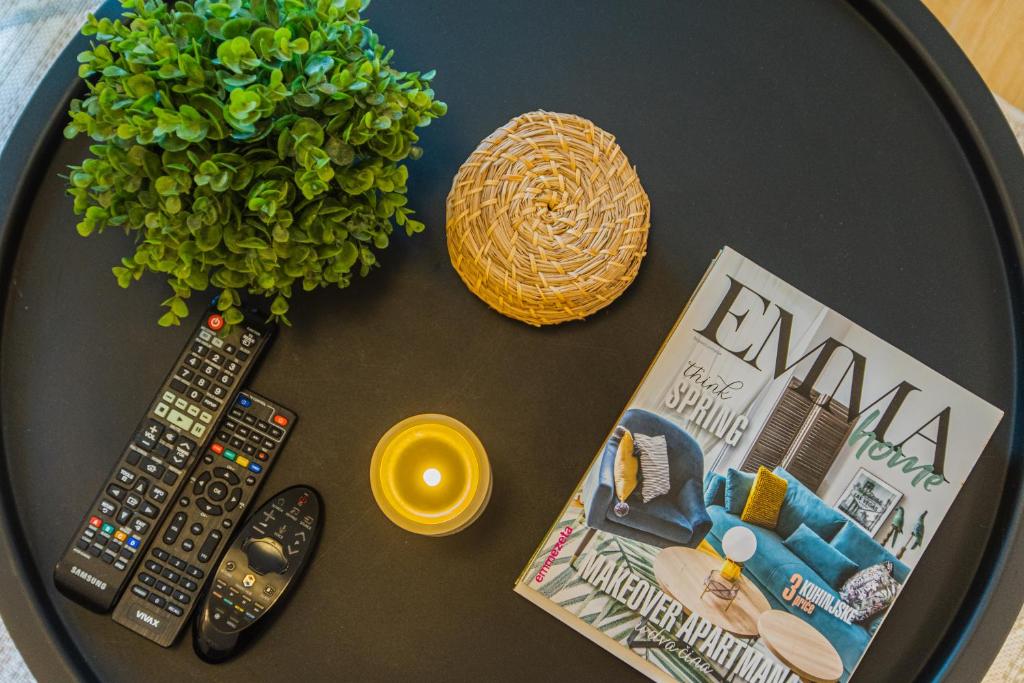 Telewizja i/lub zestaw kina domowego w obiekcie Flexible SelfCheckIns 36 - Zagreb - Garage - Loggia - New - Luxury
