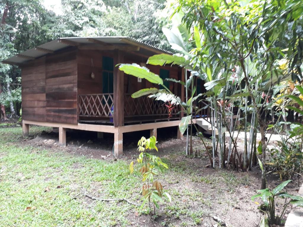Zahrada ubytování Cabaña Tu´ur