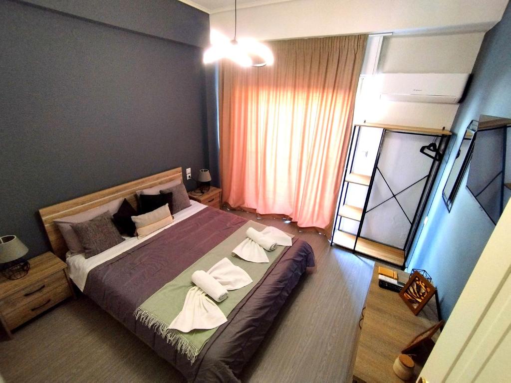 Posteľ alebo postele v izbe v ubytovaní Sophie's Guest House