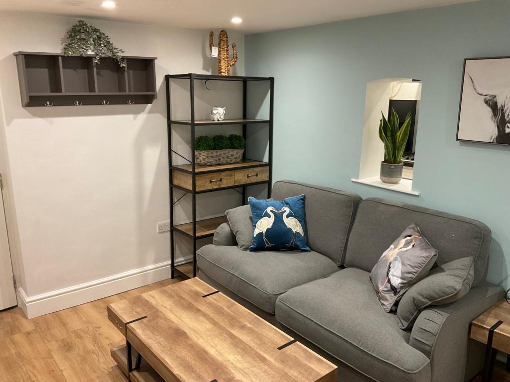 A seating area at 1 bed Home from Home Apartments