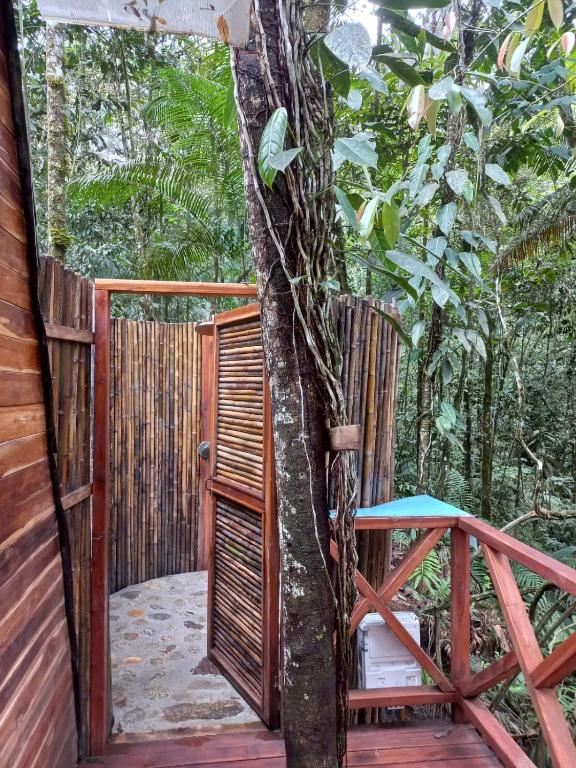 Balkón nebo terasa v ubytování ECO HOTEL RIO DE ORO