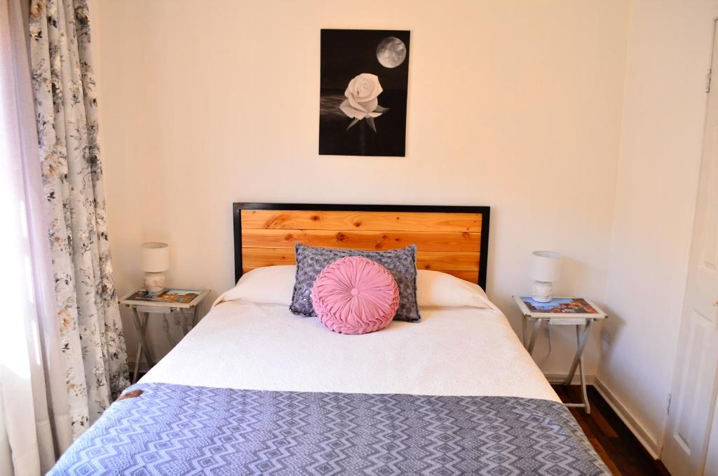 Postel nebo postele na pokoji v ubytování Casa Fibonacci