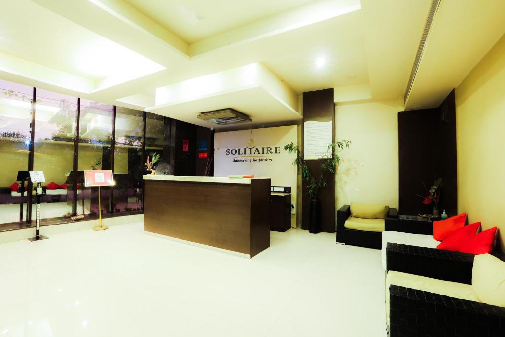 Vstupní hala nebo recepce v ubytování Hotel Solitaire