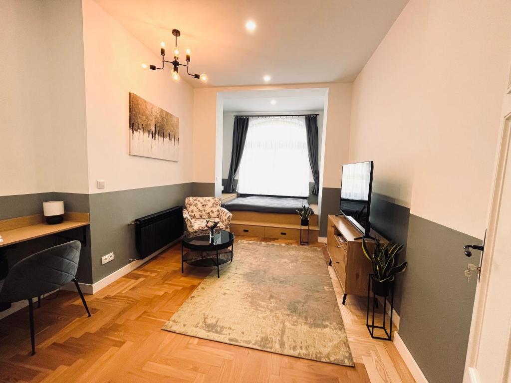 Posedenie v ubytovaní Apartamenty Teatralna